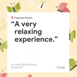 Hypnosis Haven - Client review.