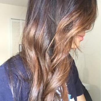 Guy Thomas Hair Salon - Highlights come out even more with more light! Hair/color by Erica! - Hair Salons Near Me - Flushing, New York Guy Thomas Hair Salon - Highlights come out even more with more light! Hair/color by Erica! - Hair Salons Near Me - Flushing, New York