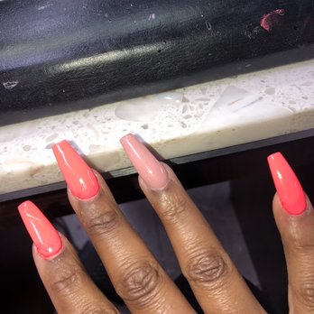 La Nails - Bad polish job - Nail Salons Near Me - Pontiac, Michigan
