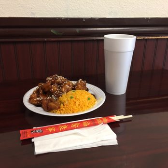 Chopsticks Chinese - Seseame chicken and fried rice lunch special. - Chinese Near Me - Robinson, Texas Chopsticks Chinese - Seseame chicken and fried rice lunch special. - Chinese Near Me - Robinson, Texas