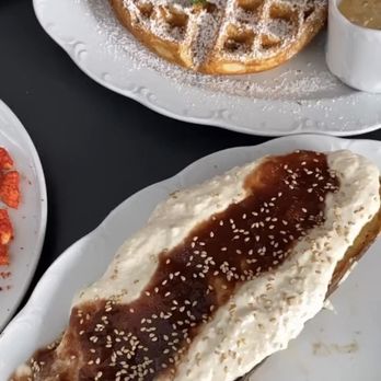 The Attic - Chicken & Waffles and the Ricotta French Toast - Breakfast & Brunch Near Me - Long Beach, California The Attic - Chicken & Waffles and the Ricotta French Toast - Breakfast & Brunch Near Me - Long Beach, California