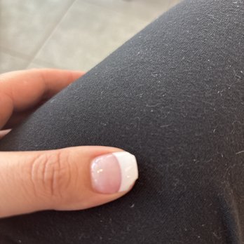 Lotus Nail Bar - My nails broke like this after 1 day. $133 I paid for both my toes and nails. Furious - Nail Salons Near Me - Hesperia, California