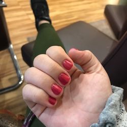 Lucky did a fantastic job on my gel nails! In love!