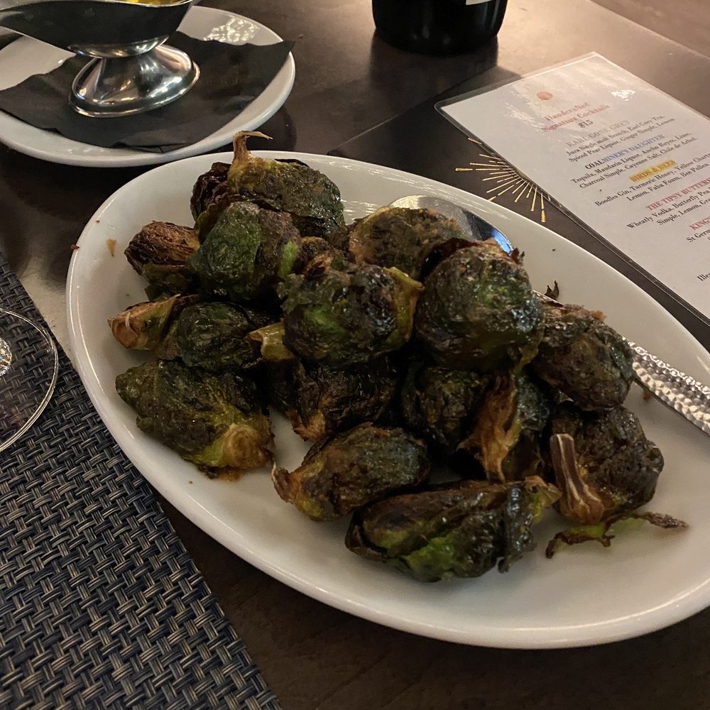 Brussels sprouts with bacon marmalade