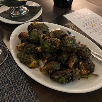 Bottles & Bones - Brussels sprouts with bacon marmalade - Bars Near Me - Suwanee, Georgia