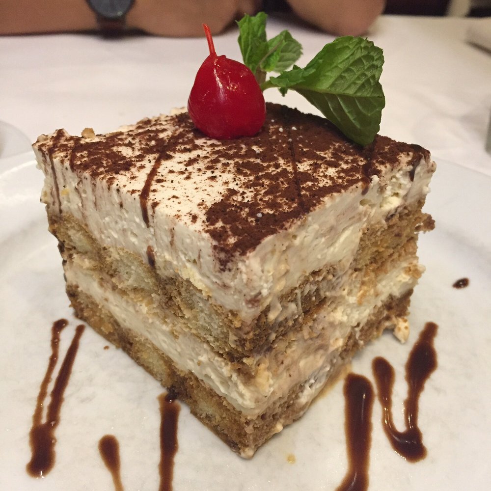 Assaggio Bistro - A good Tiramisu! - Italian Near Me - Honolulu, Hawaii