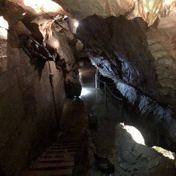 Linville Caverns - Path in caverns - Landmarks & Historical Buildings Near Me - Marion, North Carolina