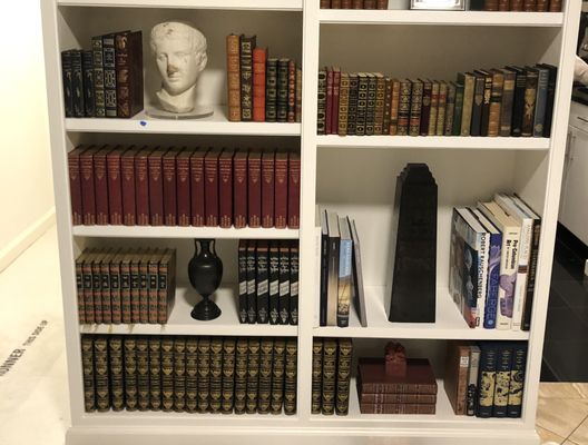 Styled Book Shelves - Need a book shelf organized and styled? It’s unlikely you’ll hire someone from Aristotle Organizing Inc to do this alone, but it’s a great addition when organizing a living room, especially by color, as it will draw your visitors eye immediately, like a work of art. Styled Book Shelves - Need a book shelf organized and styled? It’s unlikely you’ll hire someone from Aristotle Organizing Inc to do this alone, but it’s a great addition when organizing a living room, especially by color, as it will draw your visitors eye immediately, like a work of art.