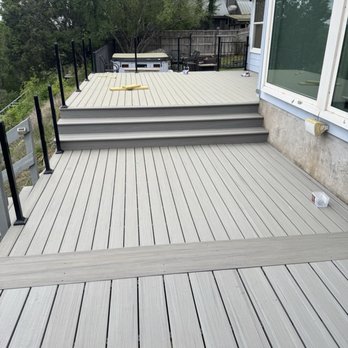 Sasquatch Deck  - Rebuilt deck nearing completion - Fences & Gates Near Me