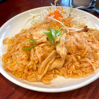 Surina Thai - Chicken Pad Thai - Thai Near Me - Chamblee, Georgia Surina Thai - Chicken Pad Thai - Thai Near Me - Chamblee, Georgia