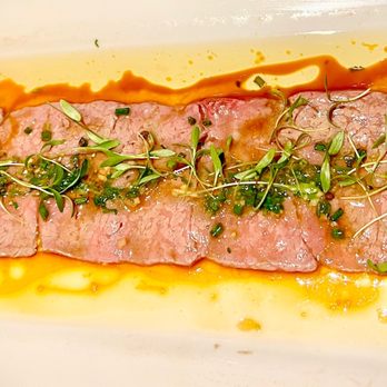 Morimoto Maui - Wagyu Beef Carpaccio - Japanese Near Me - Wailea, Hawaii Morimoto Maui - Wagyu Beef Carpaccio - Japanese Near Me - Wailea, Hawaii