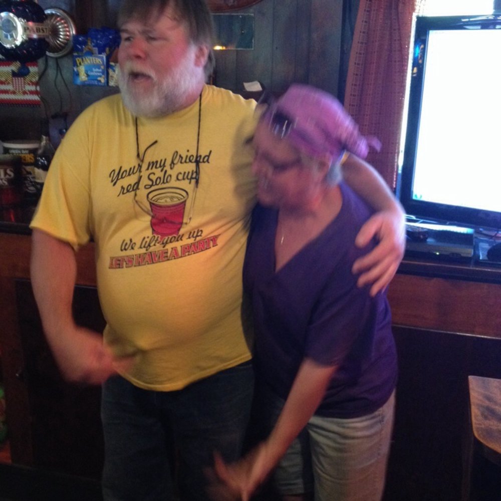 Elvoy Tavern - The owner (in yellow) - Dive Bars Near Me - Long Lake, Wisconsin Elvoy Tavern - The owner (in yellow) - Dive Bars Near Me - Long Lake, Wisconsin