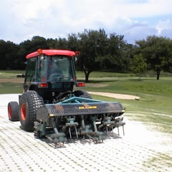 Alvin Golf & Country Club - Aerification