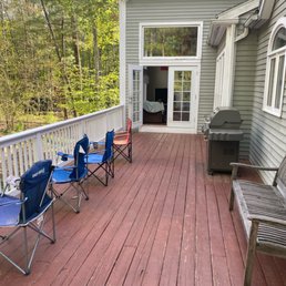 Deck Boards need to be replaced.