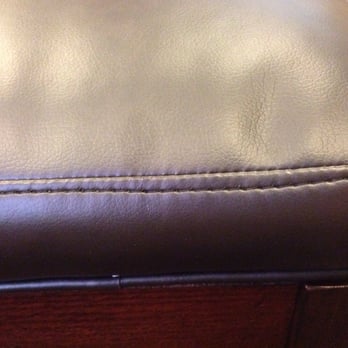 Pete's Upholstery - No straight stitching lines and there are tons like this all around! - Furniture Reupholstery Near Me - Santa Ana, California