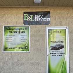 B & L DMV Services - Here is our storefront.