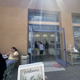 Exterior outside entrance of Flour Atelier - San Diego, California Exterior outside entrance of Flour Atelier - San Diego, California