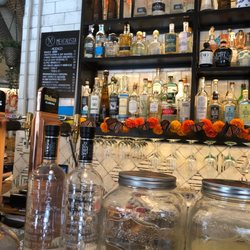 Mexcalista - Bar seating area. More seating available. Reservation recommended.