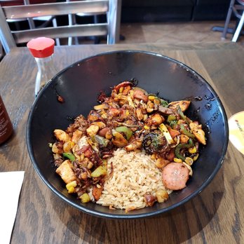 Genghis Grill - This was what I created and it is really good! - Mongolian Near Me - Fort Worth, Texas