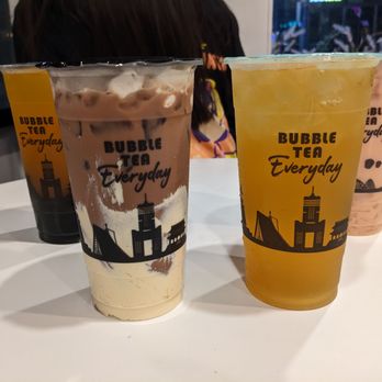 Tea Alley - Mango green tea, chocolate cream tea, lychee green tea, and rose milk tea - Desserts Near Me - San Jose, California Tea Alley - Mango green tea, chocolate cream tea, lychee green tea, and rose milk tea - Desserts Near Me - San Jose, California