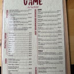 Menu Menu