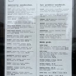 Menu Menu