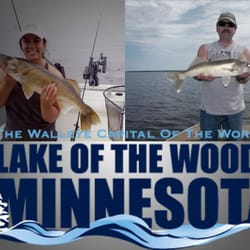 Lake of the Woods Area Tourism Bureau - Walleye fishing on Lake of the Woods
