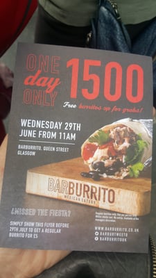 Menu photo 3 Barburrito Glasgow, GLG Menu photo 3 Barburrito Glasgow, GLG
