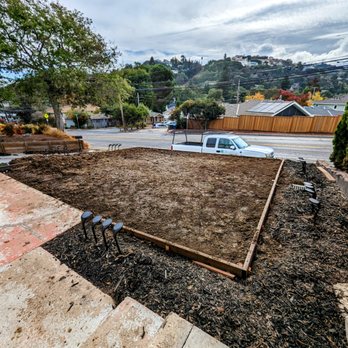 CRC Landscaping - a yard being prepared for planting - Landscaping Near Me