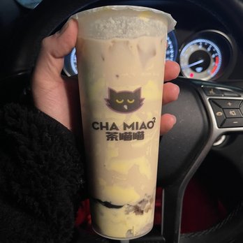 Cha Miao - a hand holding a cup of coffee - Bubble Tea Near Me - Markham, Ontario