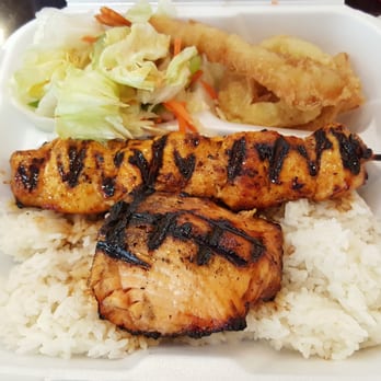 Teriyaki Me! - I wanted salmon and I got it! This is amazing!! I got salmon and chicken. This is legit. Try it out for yourself - Asian Fusion Near Me - Glendale, California Teriyaki Me! - I wanted salmon and I got it! This is amazing!! I got salmon and chicken. This is legit. Try it out for yourself - Asian Fusion Near Me - Glendale, California