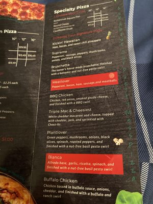 Menu photo 2 Buttercrust Pizza Oviedo, FL
