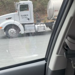 Clark's Septic Service - Driver on the road that almost hit another car.