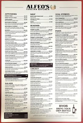 Menu photo 7 Alfeo's Italian Kitchen Glyndon, MD Menu photo 7 Alfeo's Italian Kitchen Glyndon, MD