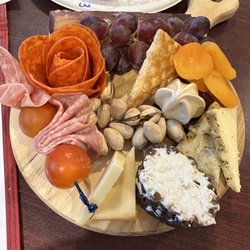 Crazy Cat Winery And Cafe - Charcuterie board for one with THE most delicious selections!!