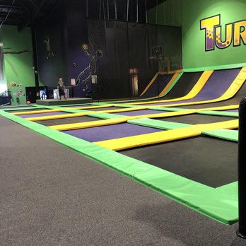 Get Air Turlock - No one at all on it. Yet 46" under are not allowed. No one here. - Trampoline Parks Near Me - Turlock, California