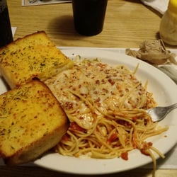 The Pizza Factory - Chicken Parmesan...hope i can eat all that!!