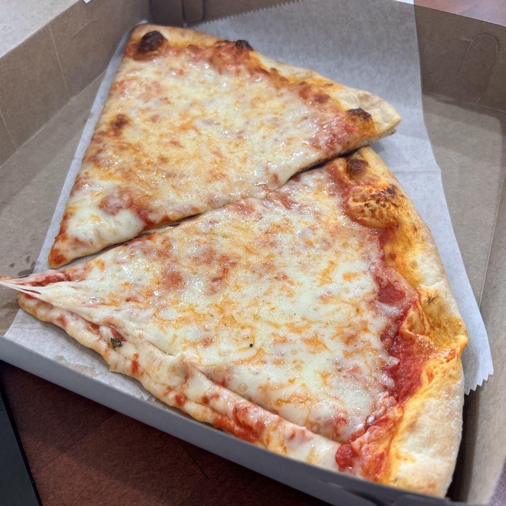 Jersey Pizza - Two slices of cheese. Good! $7.75 - Pizza Near Me - Annapolis, Maryland