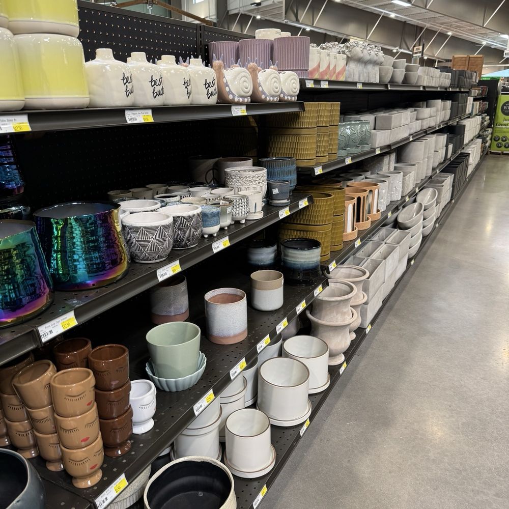 Green Acres Nursery & Supply - Tons of cute indoor pots with saucer for drainage - Nurseries & Gardening Near Me - Melissa, Texas