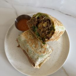 Lomo Saltado burrito Lomo Saltado burrito