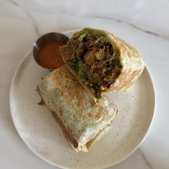 Pepino Eatery & Bakeshop - Lomo Saltado burrito - Desserts Near Me - La Jolla, California Pepino Eatery & Bakeshop - Lomo Saltado burrito - Desserts Near Me - La Jolla, California