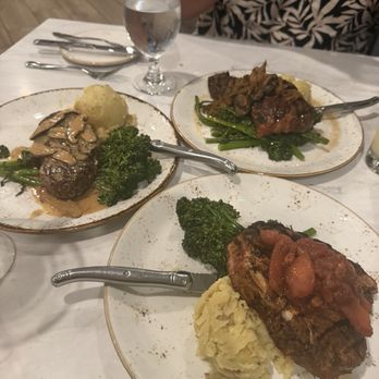 Rainbow Room - Pork porterhouse, 8 oz tenderloin and 12 ny steak - Breakfast & Brunch Near Me - Page, Arizona Rainbow Room - Pork porterhouse, 8 oz tenderloin and 12 ny steak - Breakfast & Brunch Near Me - Page, Arizona
