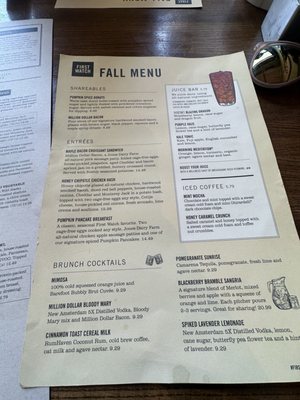 Menu photo 3 First Watch Mansfield, TX