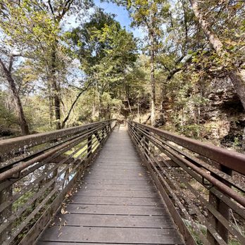 Natural Falls State Park - bridge - Parks Near Me - Colcord, Oklahoma