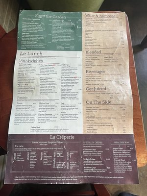 Menu photo 8 Le Peep Indian Land, SC