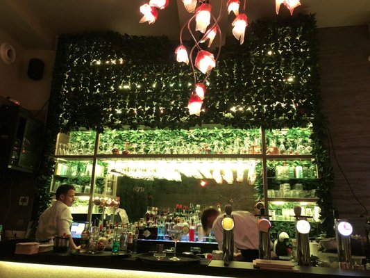 The Green Man Cocktail bar by null