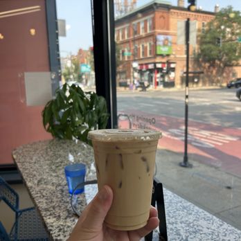 Prequel Cafe - Brown Sugar Cardamom Latte - Bakeries Near Me - Chicago, Illinois Prequel Cafe - Brown Sugar Cardamom Latte - Bakeries Near Me - Chicago, Illinois