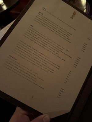 Menu photo 2 Bea New York, NY Menu photo 2 Bea New York, NY