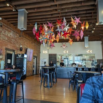 Hen & Heifer - Interior has a high ceiling and felt very open - American Near Me - Pomona, California Hen & Heifer - Interior has a high ceiling and felt very open - American Near Me - Pomona, California