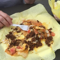 What's left of the nachos What's left of the nachos